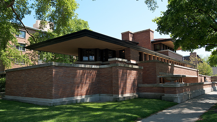 Robie House, built 1909.